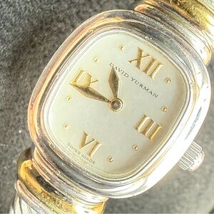 David Yurman Silver and Gold Women's Timepiece